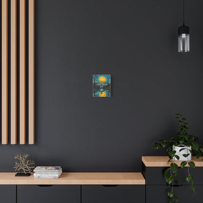 Canvas Print —Inner state shapes reflected reality— Wall Art Oil Painting