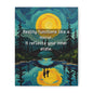 Canvas Print —Inner state shapes reflected reality— Wall Art Oil Painting