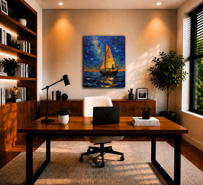 Canvas wall art mockup 2