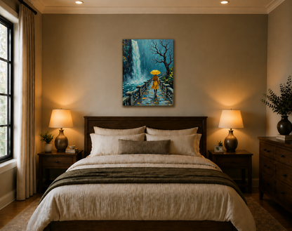Canvas wall art mockup 4