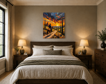 Canvas wall art mockup 4