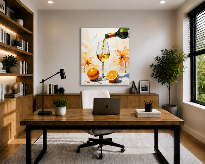 Canvas wall art mockup 2