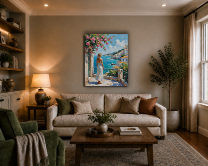 Canvas wall art mockup 3