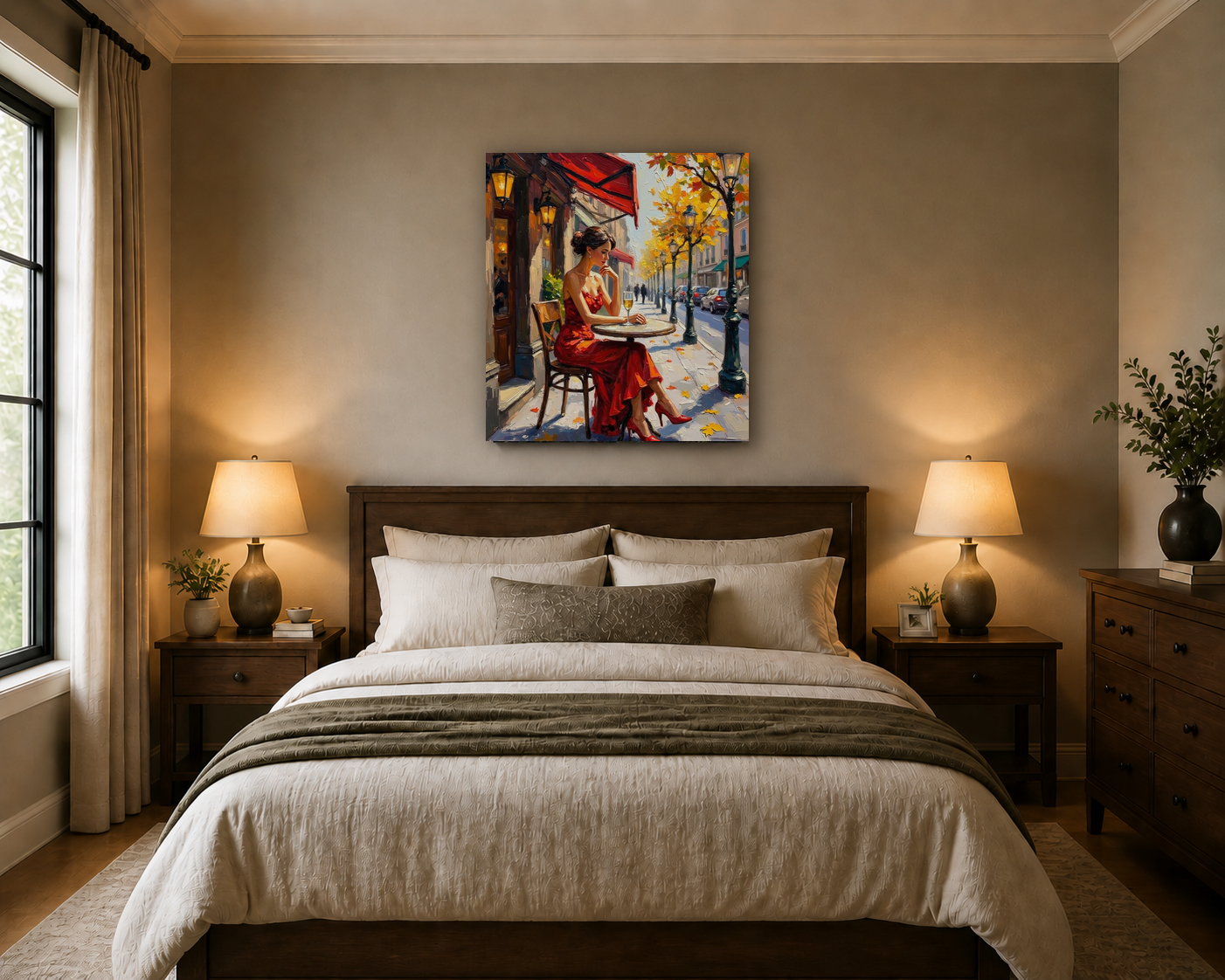 Canvas wall art mockup 4