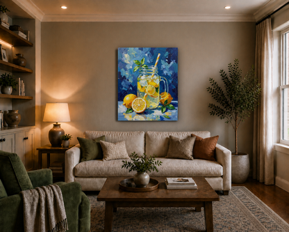 Canvas wall art mockup 3