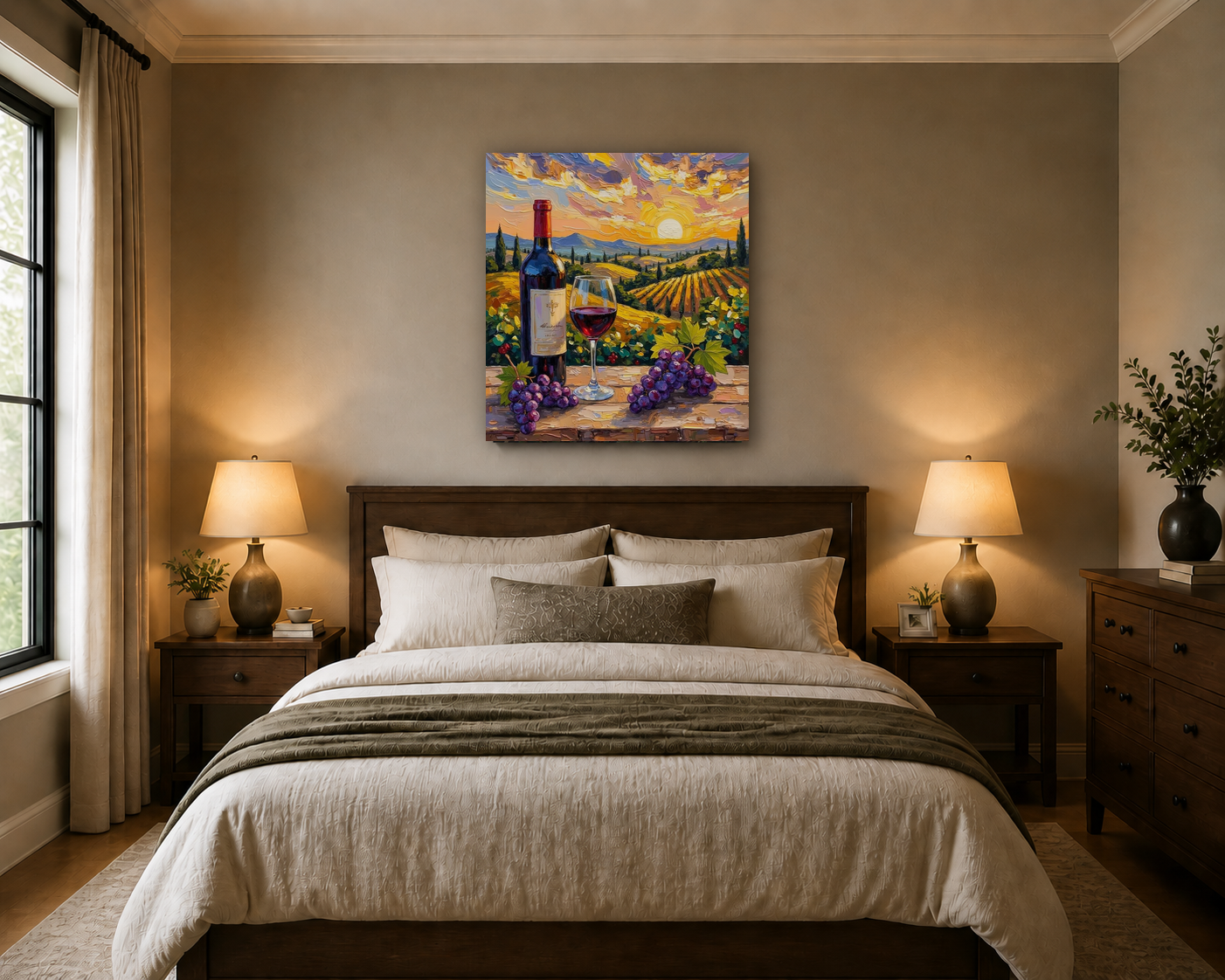 Canvas wall art mockup 4