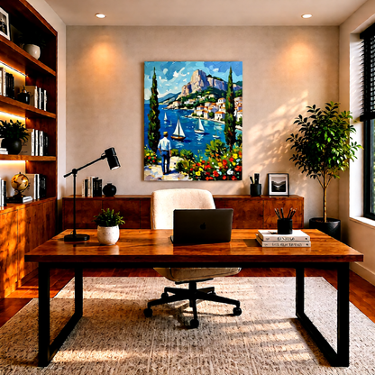 Canvas wall art mockup 2