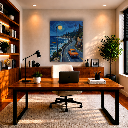 Canvas wall art mockup 2