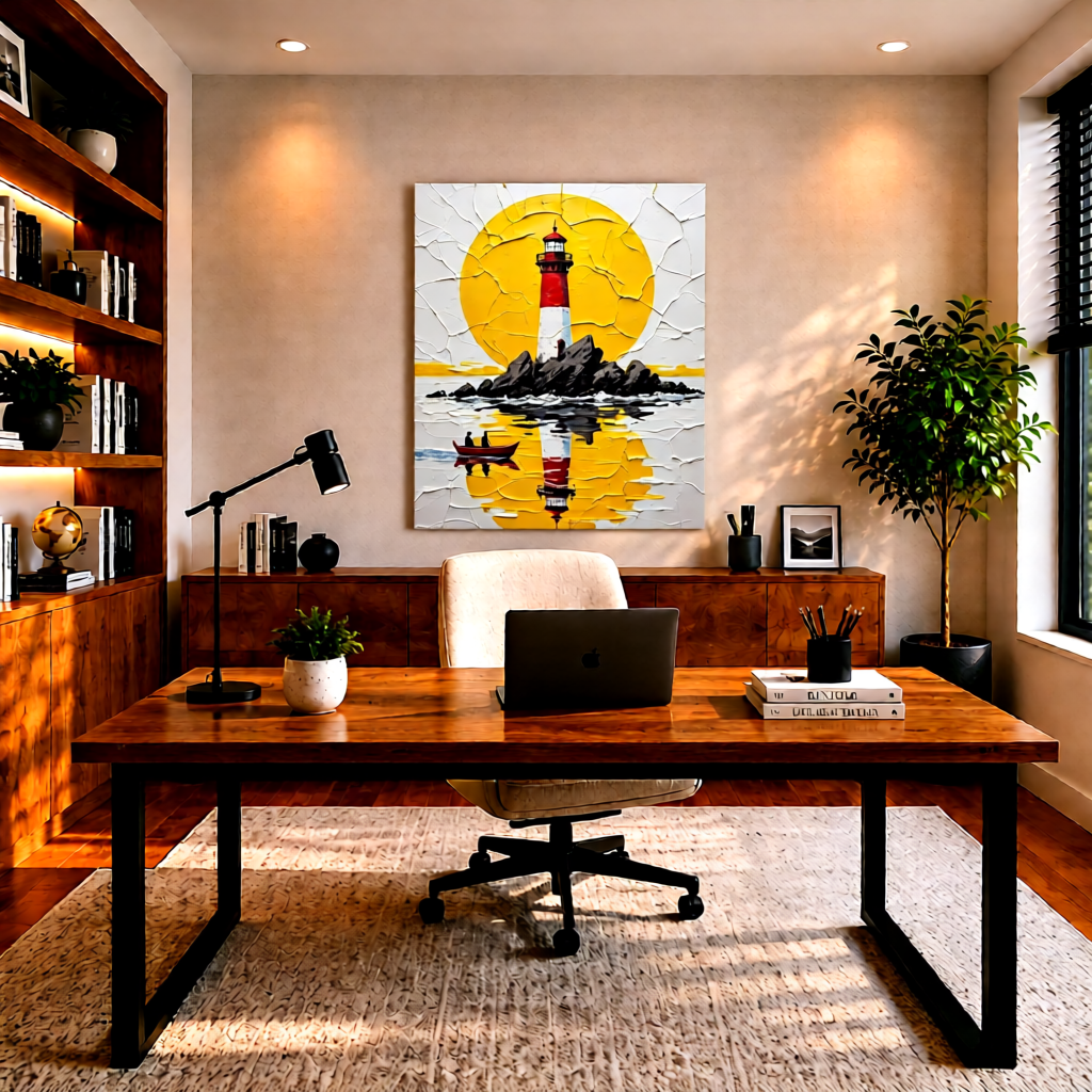 Canvas wall art mockup 2
