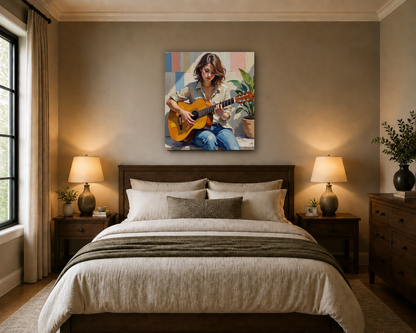 Canvas wall art mockup 4