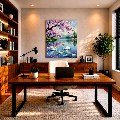 Canvas wall art mockup 2