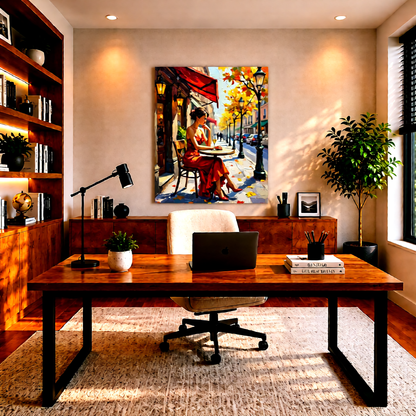 Canvas wall art mockup 2