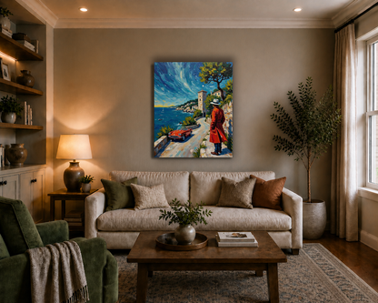 Canvas wall art mockup 3