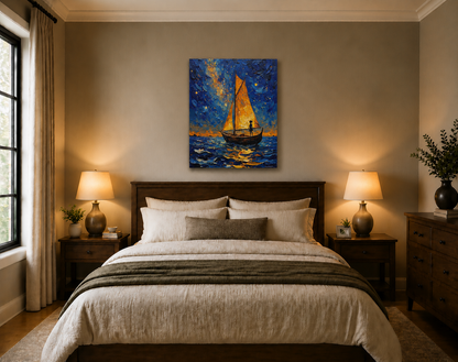 Canvas wall art mockup 4