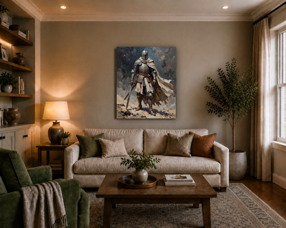 Canvas wall art mockup 3