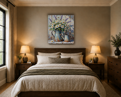 Canvas wall art mockup 4