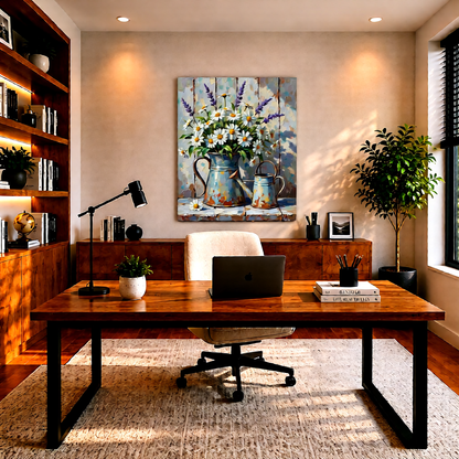 Canvas wall art mockup 2