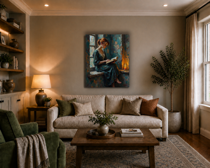 Canvas wall art mockup 3