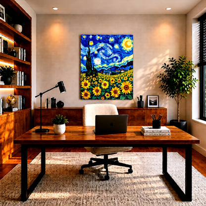 Canvas wall art mockup 2