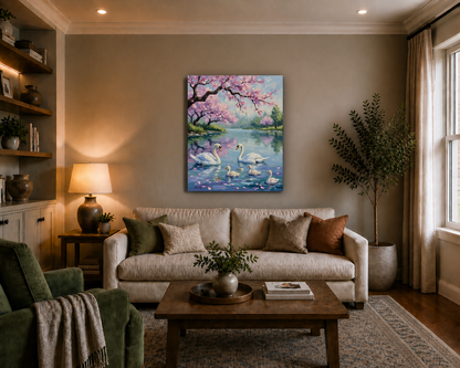 Canvas wall art mockup 3