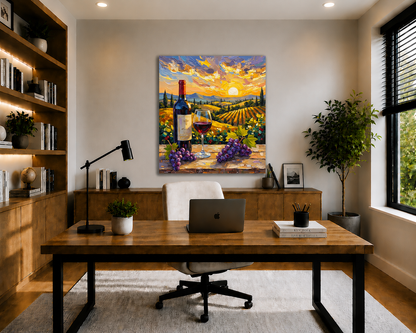 Canvas wall art mockup 2