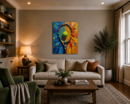 Canvas wall art mockup 3