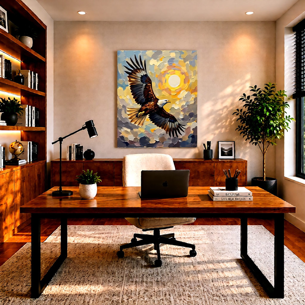 Canvas wall art mockup 2
