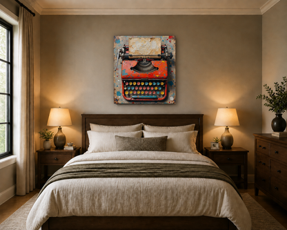 Canvas wall art mockup 4