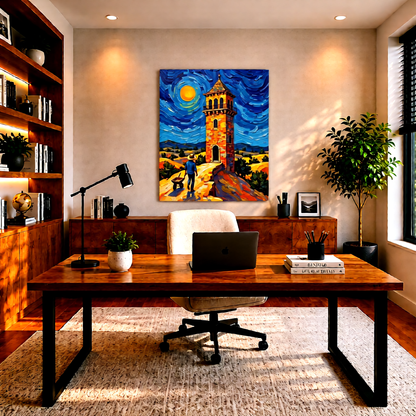 Canvas wall art mockup 2