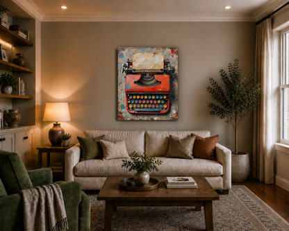 Canvas wall art mockup 3
