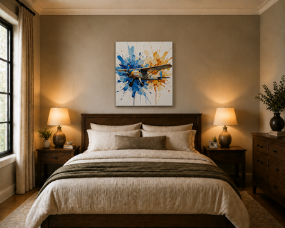 Canvas wall art mockup 4